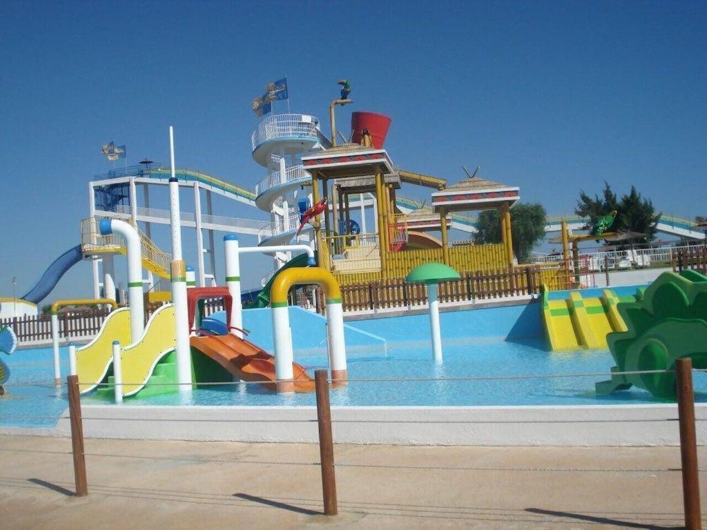 Luxury Two Br Pool View Beach Side Apartment At Algarve'S Longest Beach Armacao de Pera Exterior photo